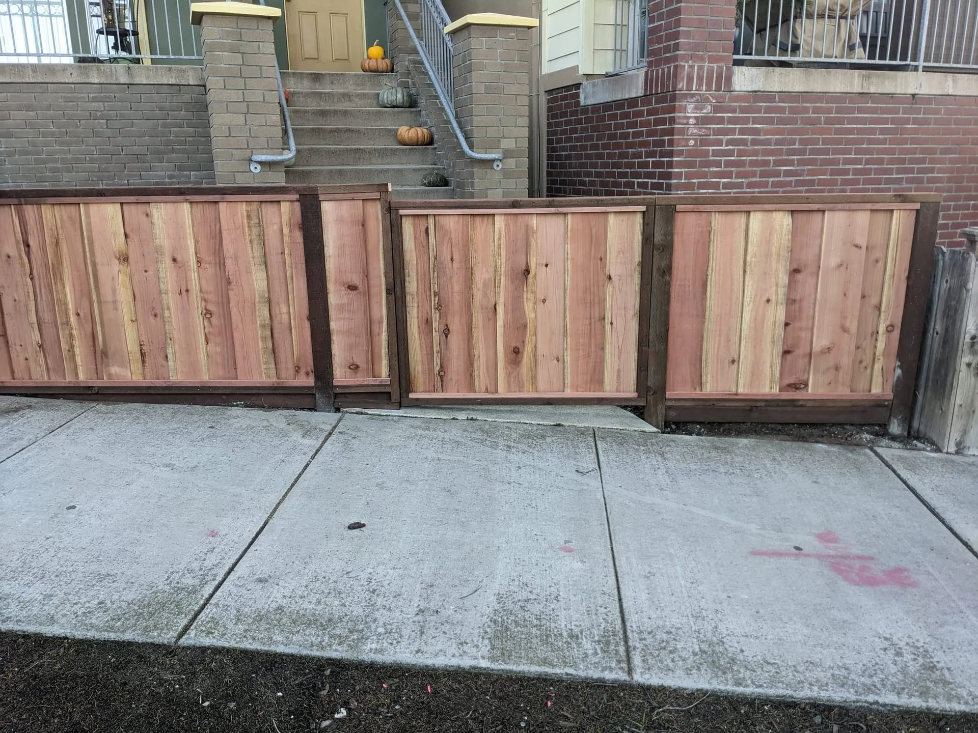 Detailed landscape work