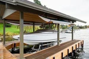 Boat Docks built by James Marine in East Texas