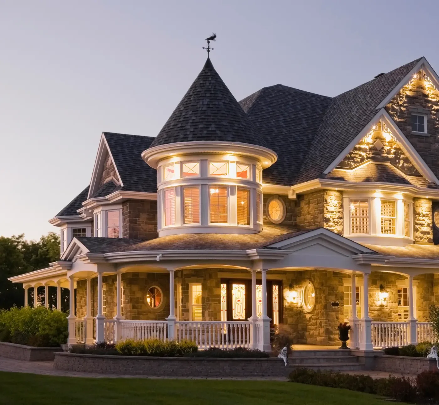 Architectural custom home built by BHR for out-of-state buyers relocating to the Upstate
