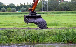 Dredging built by James Marine in East Texas