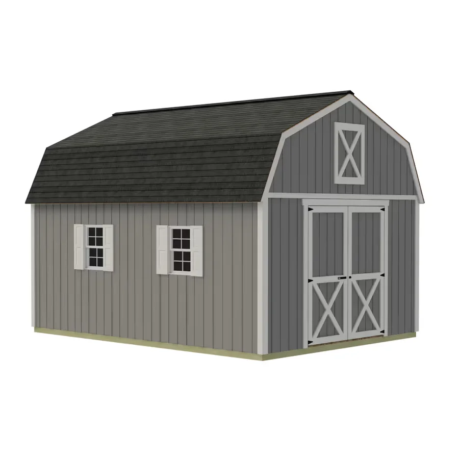 Best Barns Handcrafted Homestead standard barn without loft