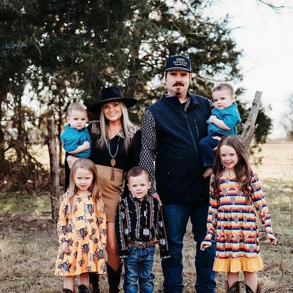 Michael, owner of M&M, with his family