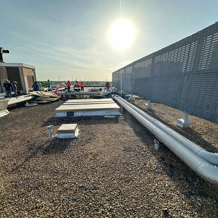 modified bitumen rooftop