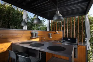 Outdoor Kitchens built by James Marine in East Texas