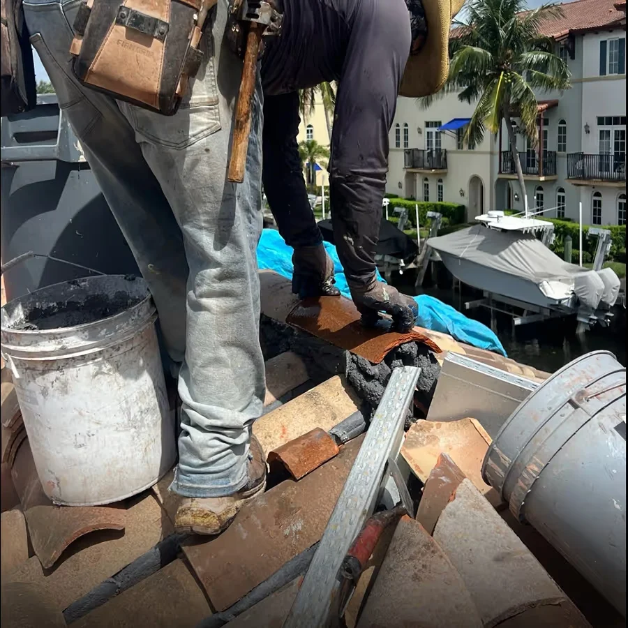 residential roof replacement