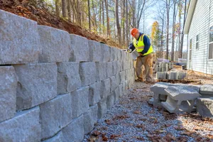 Retaining Walls built by James Marine in East Texas
