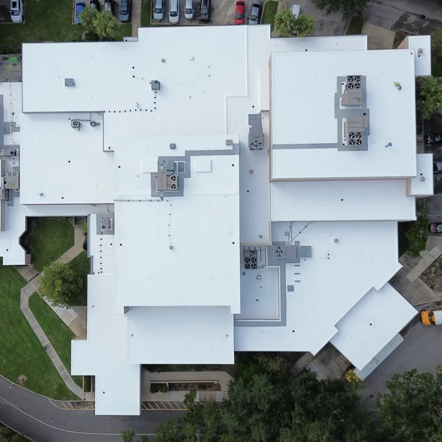 roof coating on jupiter fl commercial building