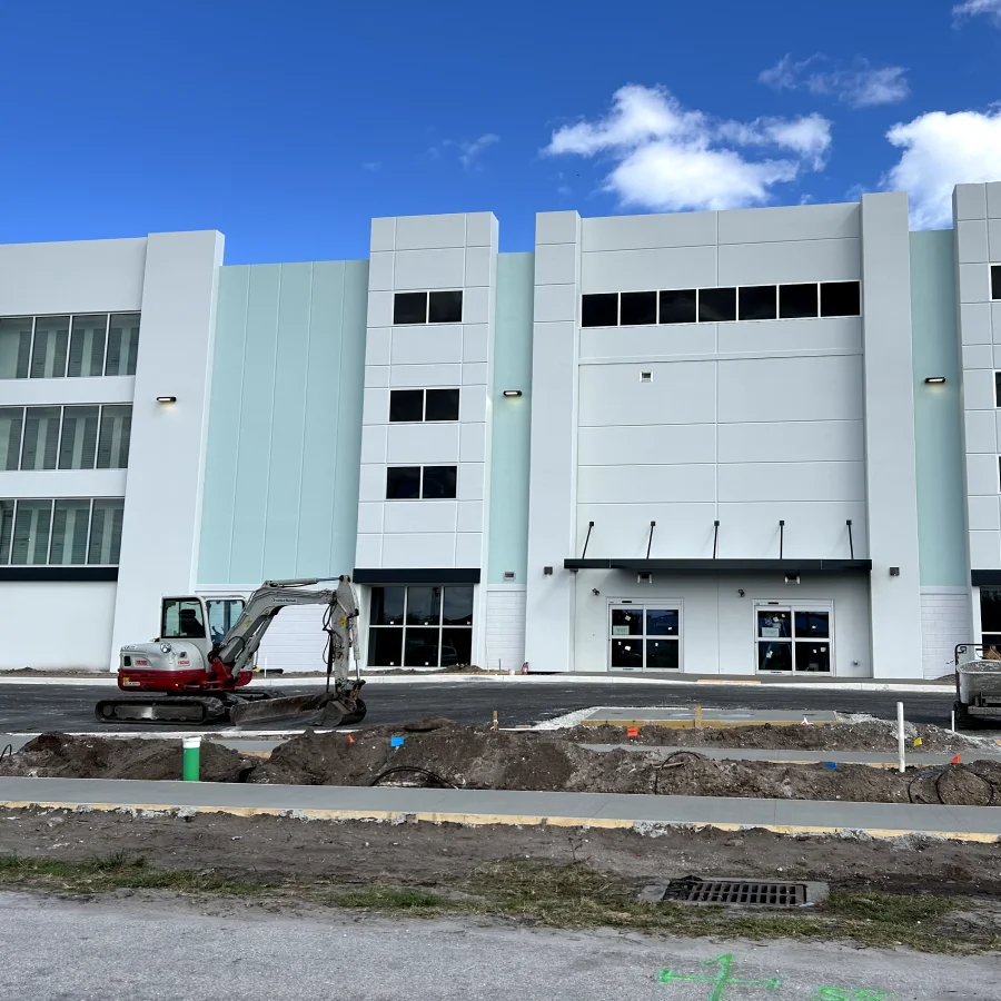 warehouse exterior paint