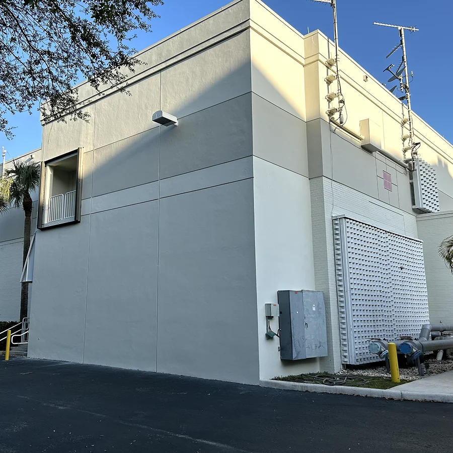 warehouse new paint job